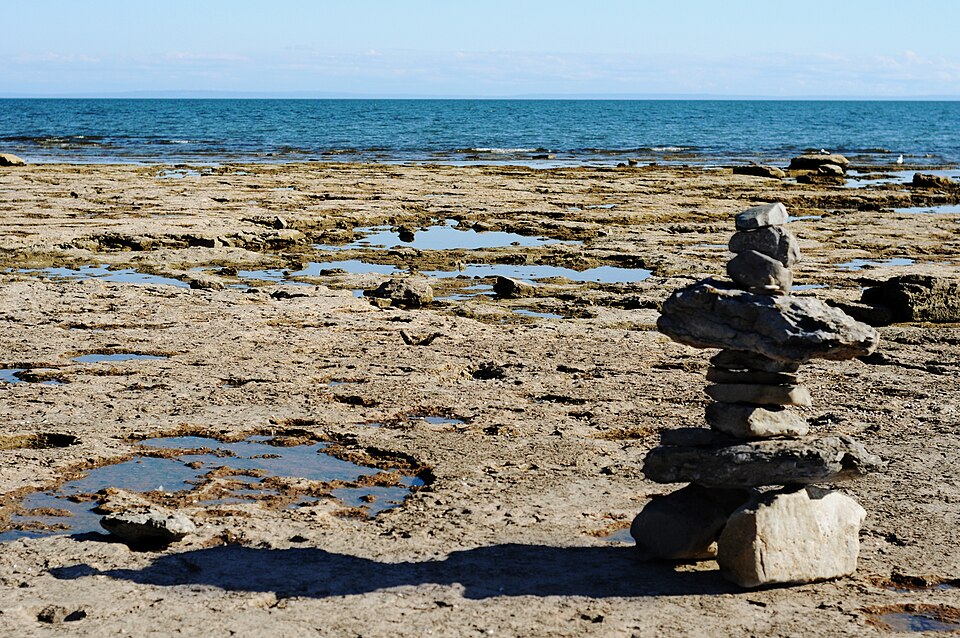 Rock Point Provincial Park beach